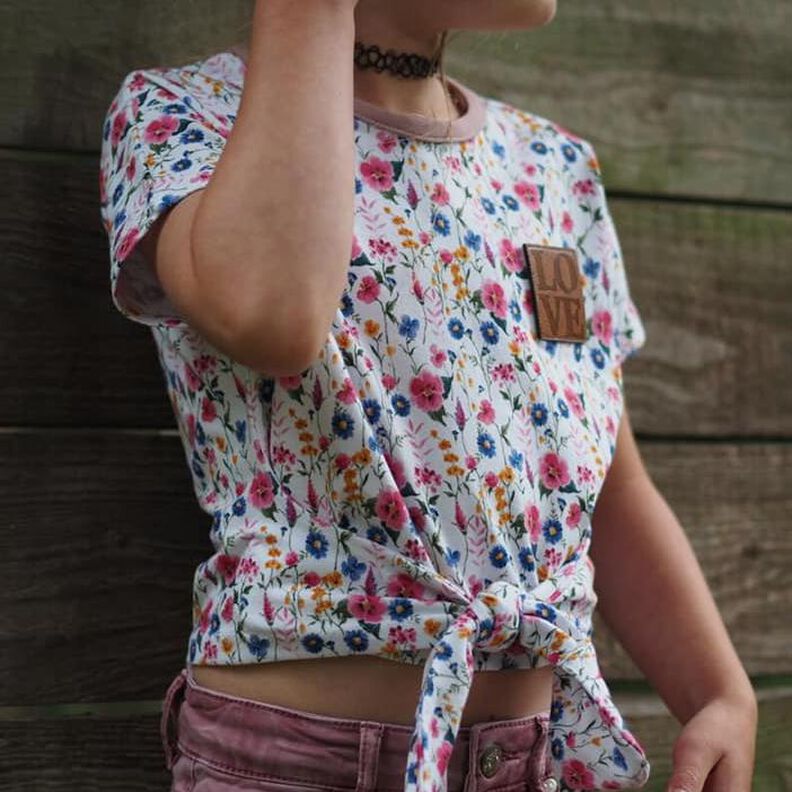 Madita Cropped Shirt Kids Gr. 116-176 Beamerfähig image number 1