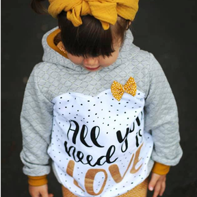 Lovely Heart Jacke und Hoodie Gr. 74 bis 152