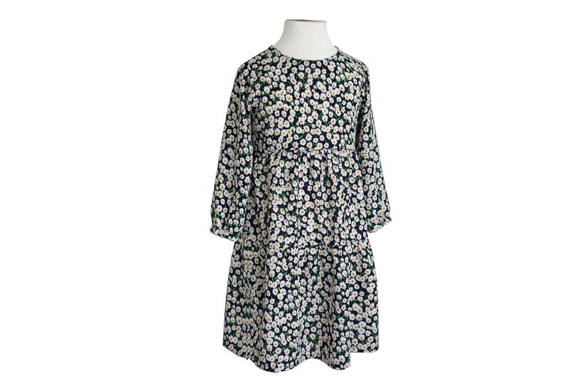 Schnittmuster + Anleitung Stufenkleid Gr.74-146 image number 2