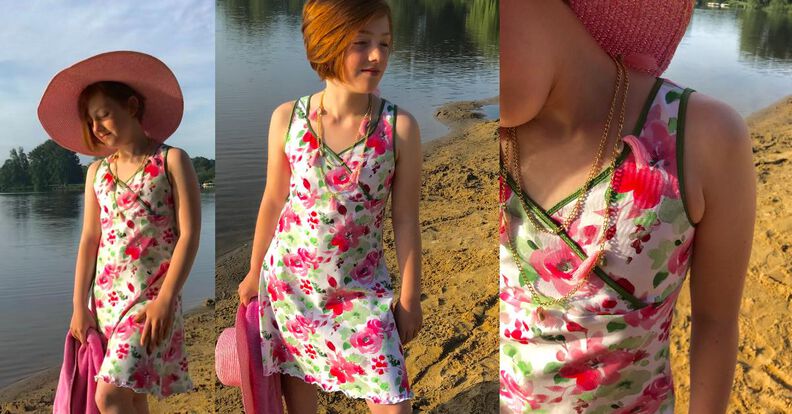 Ciana Girlie: verspieltes Strandkleid: ebook 92-158 image number 4