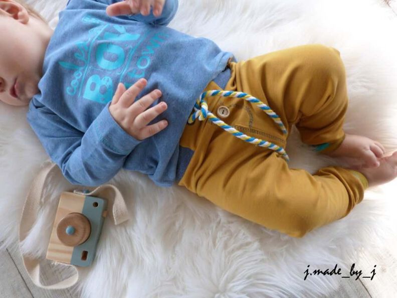#ssp Baby - Schmale Sweatpants 44-80 ♥ inkl. A4/ A2/ Beamer image number 4