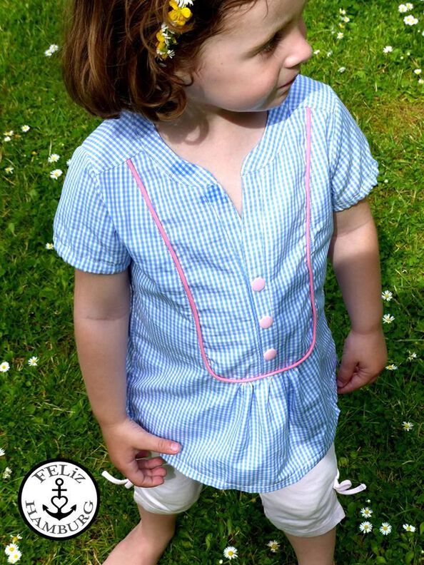 Ebook / Nähanleitung Evita-Bluse für Kinder image number 4