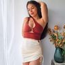 Xalli | Asymmetrischer Bikini, Top und Rock mit Ring thumbnail number 10