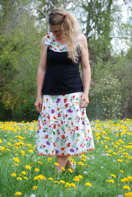 Kombi eBook *Ladies Boho Skirt & Ruffle Top* gr. 32 - 56 image number 5