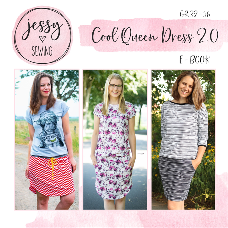 eBook *Cool Queen Dress 2.0* Kleid, Maxikleid GR. 32 BIS 56 image number 1