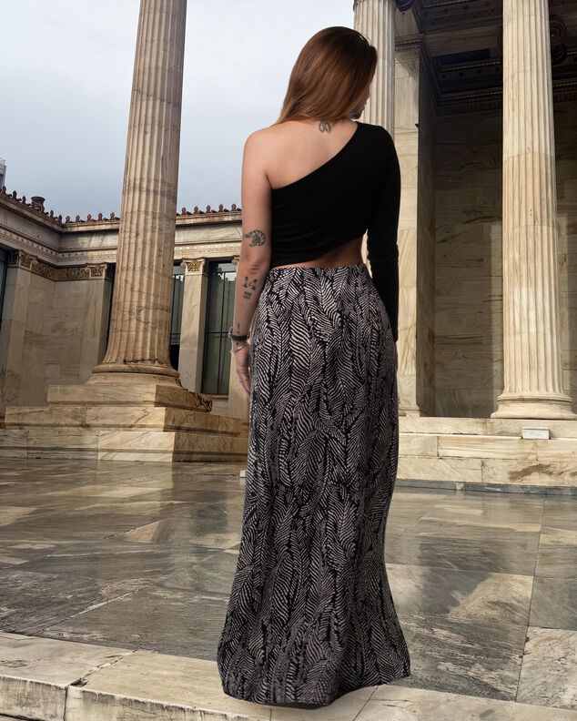 INFINITY SLIP SKIRT fließender Rock Damengr. 30-62 image number 6