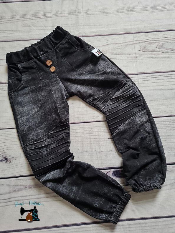 Bikerhose mit Biesen RAPHAEL 98 - 164 inkl. A0 image number 5