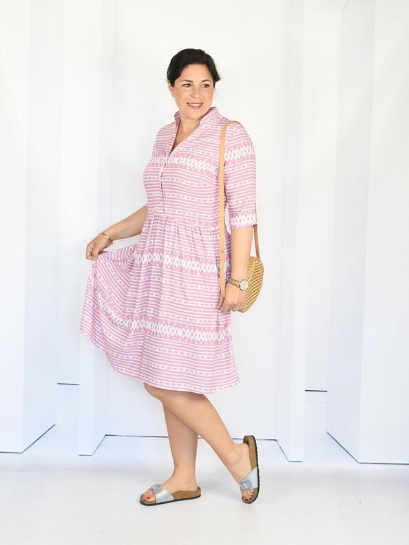 Ebook /Schnittmuster lillesol women No.54 Kleid Sombra image number 4