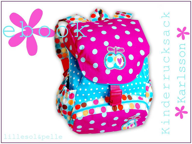 Ebook / Nähanleitung Kinderrucksack Karlsson image number 1