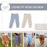 Loose fit Hose Solskin Gr. 56-122, A0, Cord, Leinen thumbnail number 1