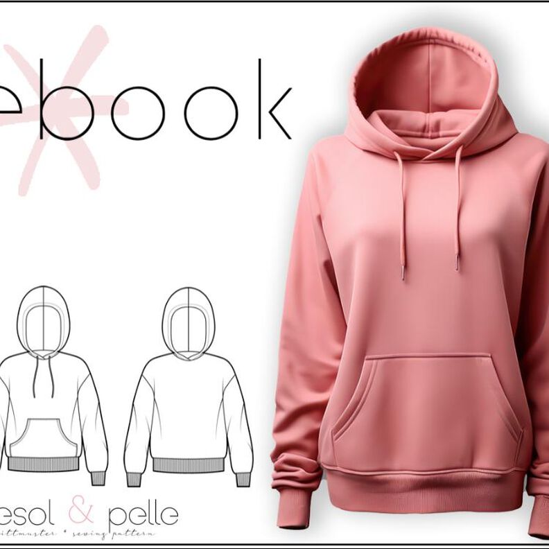Ebook lillesol women Comfort Hoodie *mit A0* image number 1