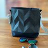 Handtasche in edler  3-D Optik, Umhängetasche aus Jeans thumbnail number 4