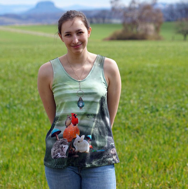Shirt Sommer Top nähen mit Schnittmuster Beamer image number 10