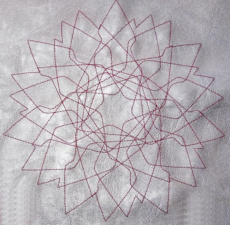 Stickdatei 49 XXL Zirkel Mandala Blumen 16 - 20cm Teil 1 image number 3