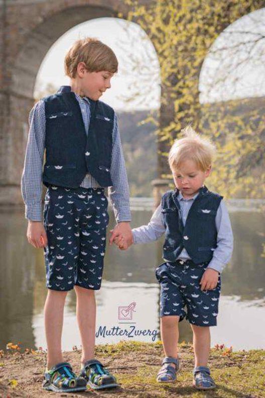 Weste "LOAN", N&auml;hanleitung und Schnitt Gr. 62 - 104 image number 3