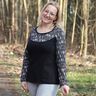 *Ladies Raglan Shirt* Raglan Basic Shirt runder Saum thumbnail number 5