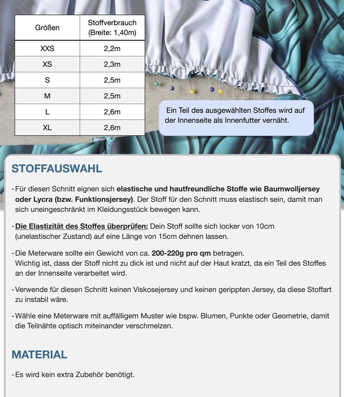 Kleid Valentina Nähanleitung und Schnittmuster (XXS-XL) image number 9