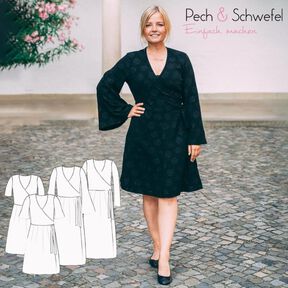 E-Book Wickelkleid „Lindau" Webware Gr. 34-52 *A4 und A0*