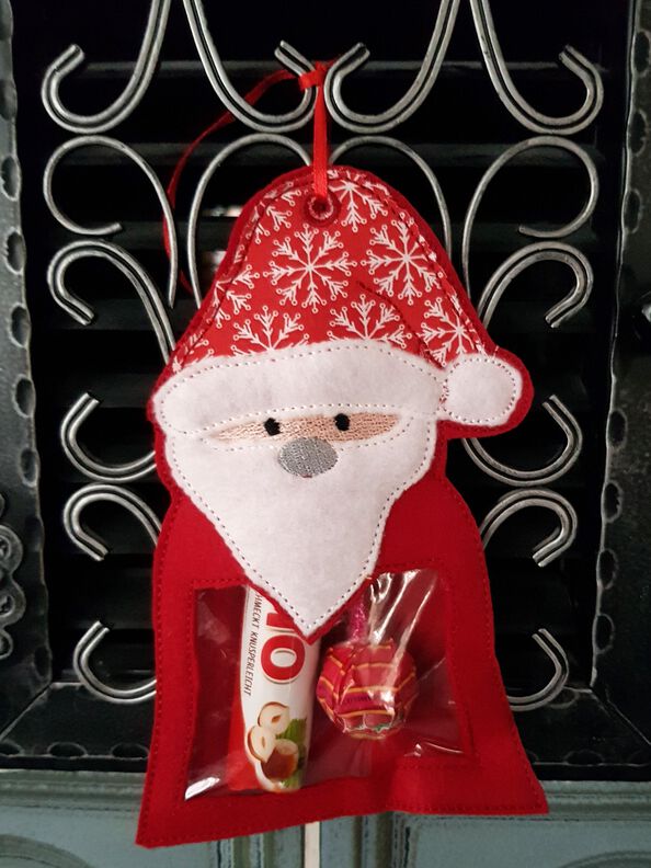 Stickdatei Weihnachtsmann F&uuml;llobjekt ITH image number 2