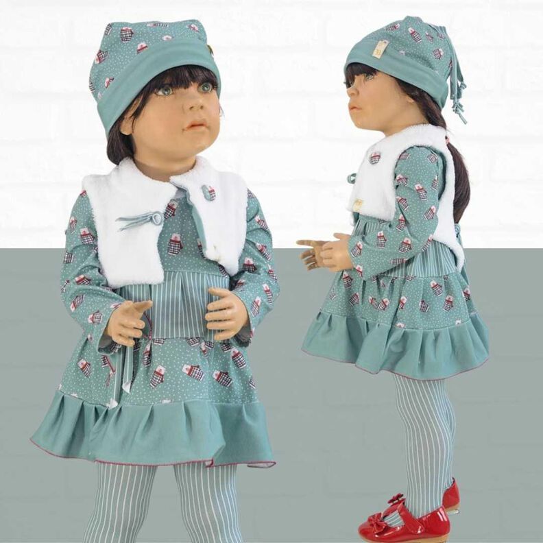 Jerseykleid Louann 1 Gr. 98-140 Schnittmuster image number 9