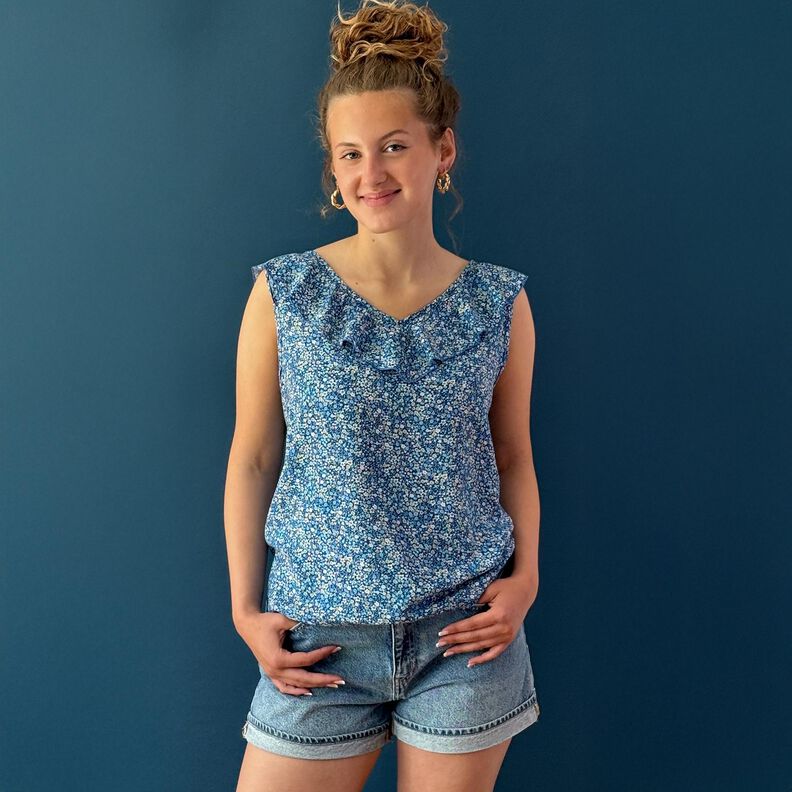FRAU LYDIA - Top V-Ausschnitten XS-XXL image number 10