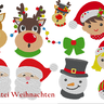 Weihnachten Stickdatei thumbnail number 1