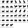 Stickdatei Bauernhof 2 Silhouetten thumbnail number 3