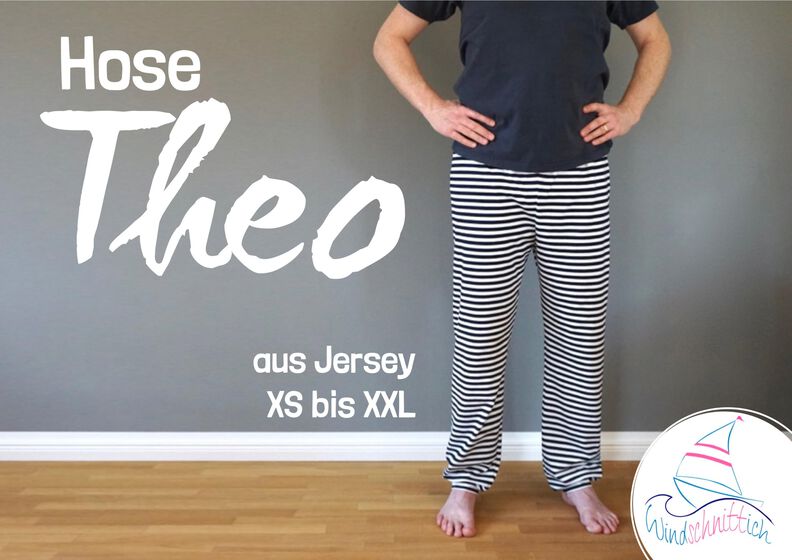Hose Theo | Jerseyhose für Männer XS – XXL | A4, A0, Beamer image number 2