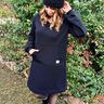 Pulloverkleid, mit Kapuze oder Schalkragen CACAU (34-58) thumbnail number 4