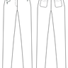 Stretchhose Petite Gianna Gr. 34-50 inkl. Beamerdatei thumbnail number 2
