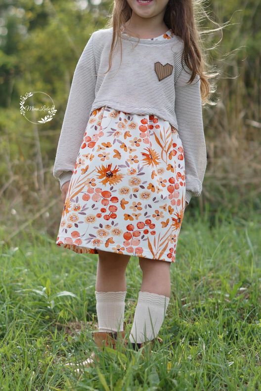 Curved Crop Top inkl. Unterkleid - Gr. 86 - 164 image number 2