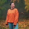 XXL Oversized Shirt nähen Damen Winter warm Pullover thumbnail number 2