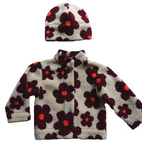 Schnitt + Anleitung Webpelzjacke und Mütze Gr.80-140