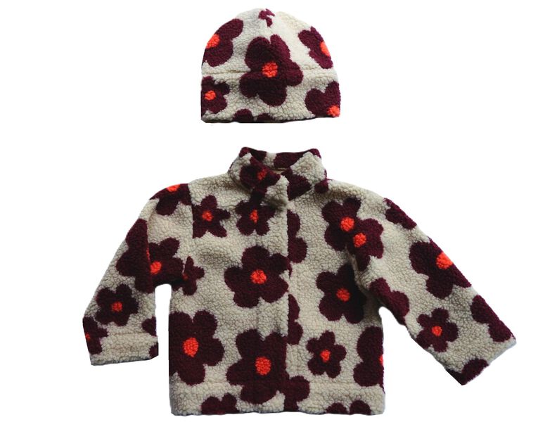 Schnitt + Anleitung Webpelzjacke und Mütze Gr.80-140 image number 2