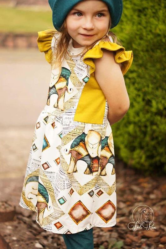 Sommerkleid Sue Gr. 98 - 164 Schnittmuster Nähanleitung image number 4