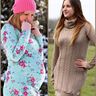 HOODIEKLEID MIT UMSTANDSKLEID-VARIANTE  Gr 32 - 50 thumbnail number 1