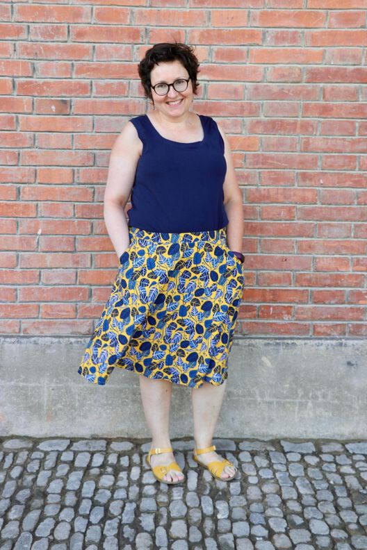 »LaSuvi Skirt« (32–54) – Jerseyrock image number 3