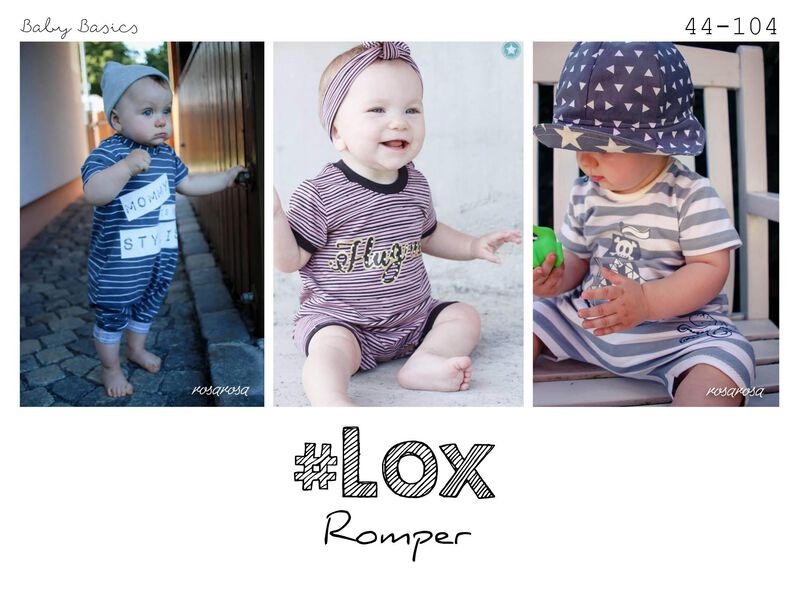 Lox ♥ Baby Basics Einteiler Gr. 44 bis 104 image number 2
