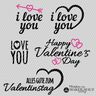 Plotterdatei Valentinstag Sprüche thumbnail number 1
