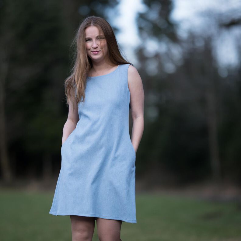 Kleid NETA Gr. 34-54 PDF-Schnitt A4, A0, Anleitung image number 5