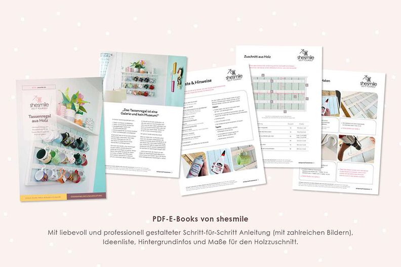 Tassenregal aus Holz (Ideensammlung und Bauanleitung) image number 3