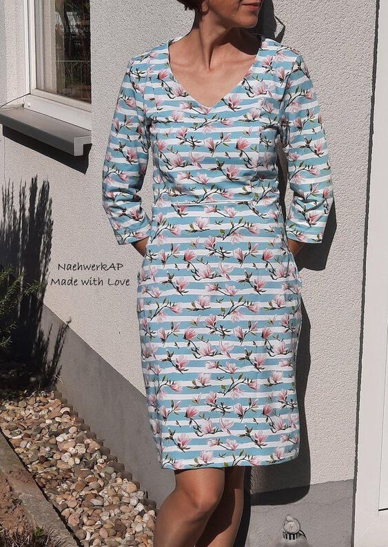Figurwunder Kleid VICTORIA Größe 32 – 52 (XS – XXXXL) image number 9