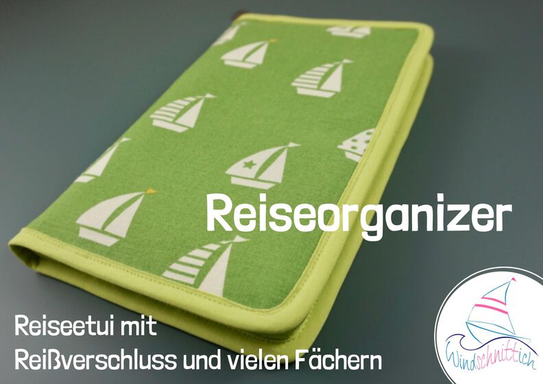 Reiseorganizer | Fächer, Reißverschluss | A4, A0, Beamer image number 6