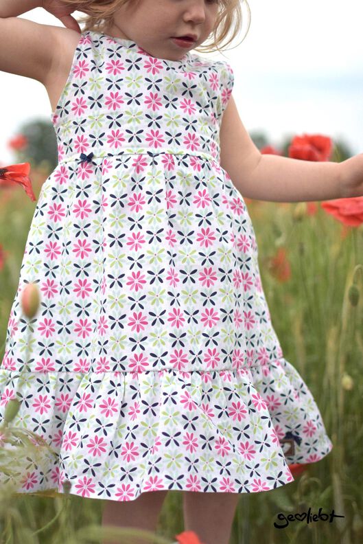 *Girls Partydress Webware*GR. 74 BIS 152 Kleid Einschulung image number 8