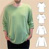 Oversize Shirt für Herren „Mark“ – 4 Ärmellängen Gr. 44-60 thumbnail number 1