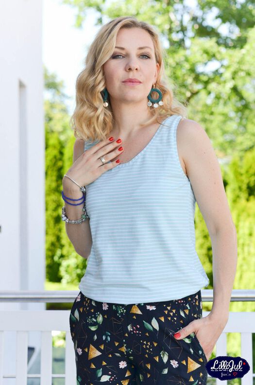 Tanktop Damen -  Schnittmuster Gr. 32-54 - meine LUCY #62 image number 2