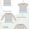 Lia – Baby Shirt mit Rüsche und Knopfleiste Gr. 56-98, A4+A0 thumbnail number 8