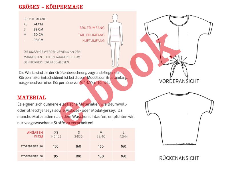 FRAU BILLE - luftiges Knotenshirt mit Ärmelaufschlag XS-L image number 5