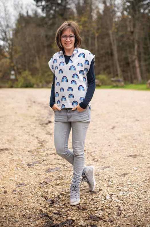 Shirt "DITTE", Nähanleitung & Schnitt Gr. 158-46 image number 7