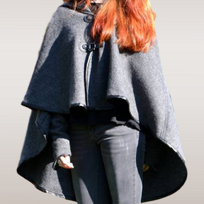 Jape - Poncho/Cape mit Kapuze 34-56